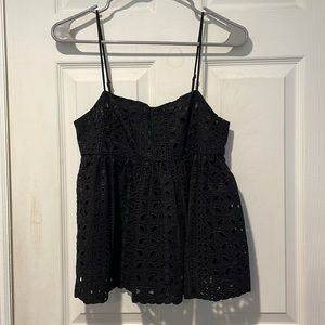 J. Crew Eyelet Camisole Top